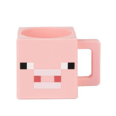 Кружка Minecraft Pig Face пластиковая