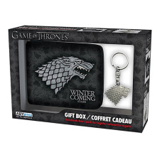 Подарочный набор Game Of Thrones Stark кошелек, брелок