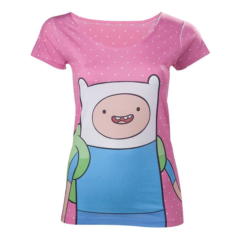 Футболка Adventure Time Finn with Dots Shirt Женская S