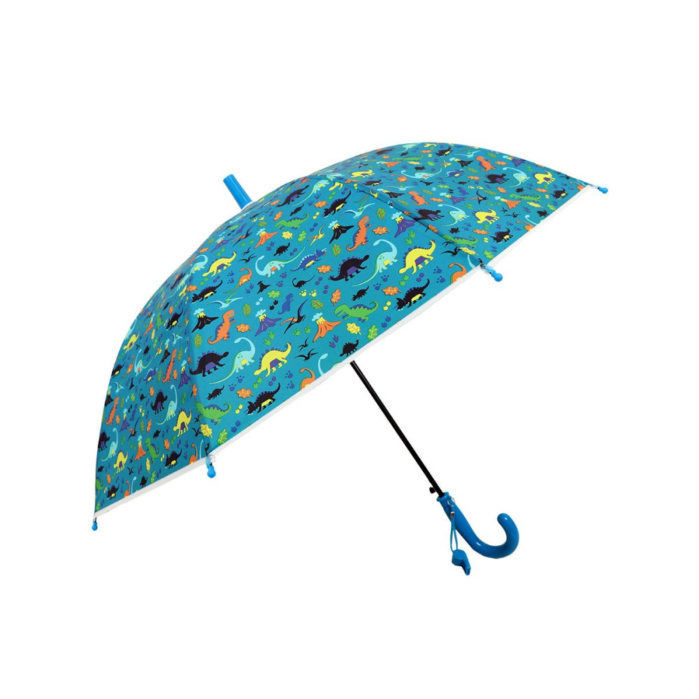 Зонт-трость Динозаврики синий