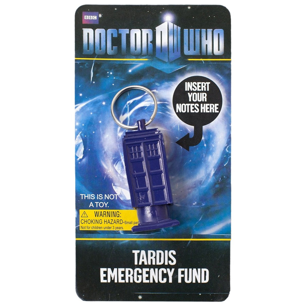 Брелок Doctor Who Tardis Emergency Fund