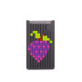 Маленький пиксельный чехол для смартфона (универсальный) Pixel felt phone pocket WY-B009 Серый-Серый