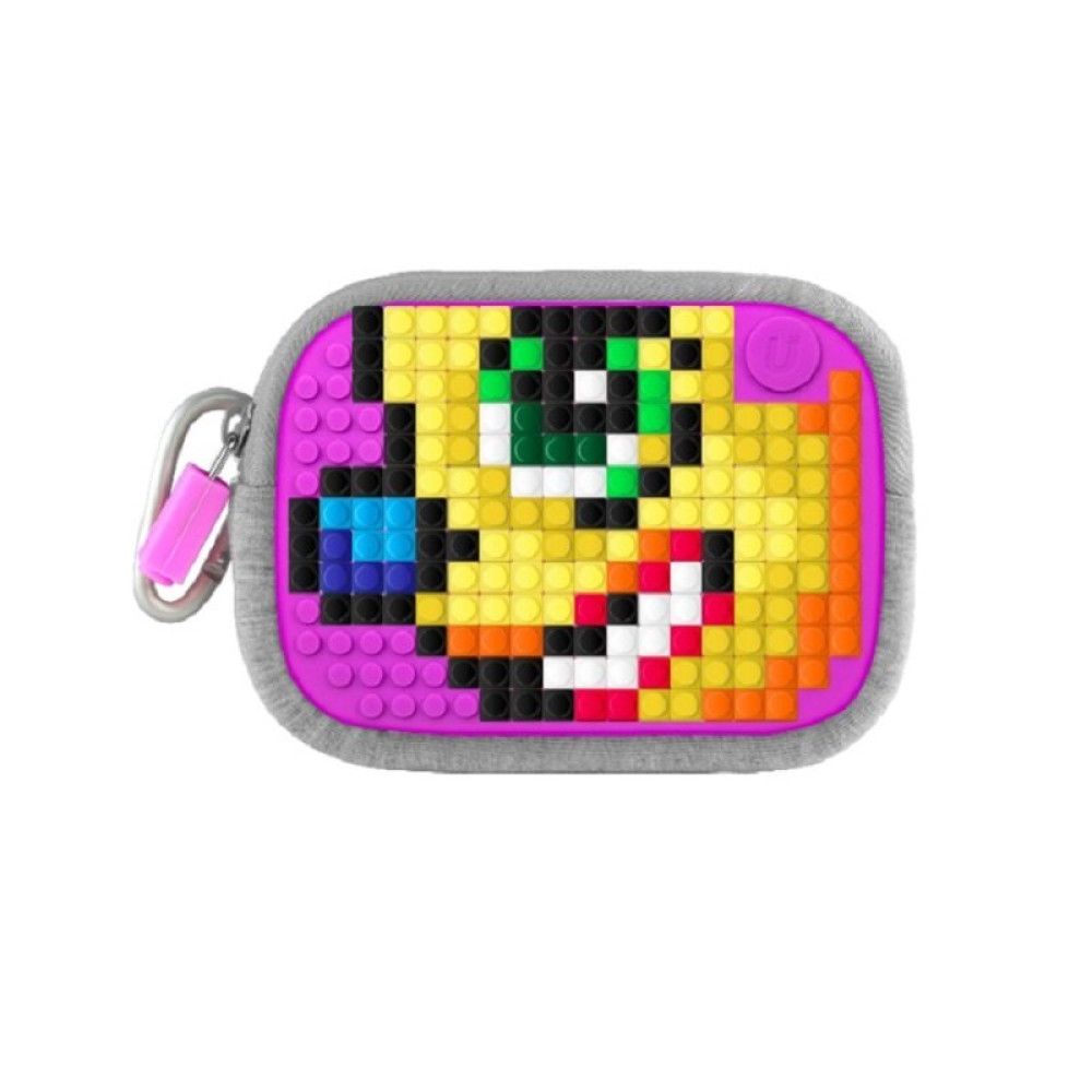 Маленькая пиксельная сумочка Pixel Cotton Pouch WY-B006 Фиолетовый