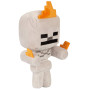 Мягкая игрушка Minecraft Happy Explorer Skeleton on fire 22см