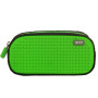 Пенал школьный пиксельный Dreamer pencil case WY-B016 Черный-зеленый