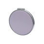 Зеркало косметическое Кошачья лапа складное круглое с розовыми блестками