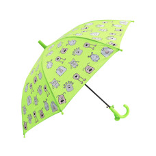 Зонт-трость Монстрики меняющий цвет зеленый