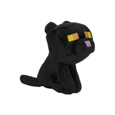 Мягкая игрушка Minecraft Happy Explorer Black Cat 20см