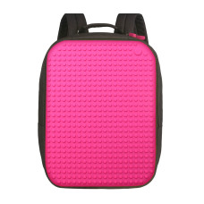 Пиксельный рюкзак Canvas Classic Pixel Backpack WY-A001 Фуксия