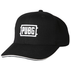 Бейсболка PUBG с логотипом Black/White