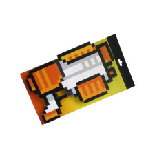 Бластер Пиксельный Space Warrior оранжевый 28см
