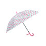 Зонт-трость Божья Коровка розовый