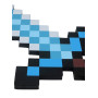 Меч Королевский Алмазный пиксельный Майнкрафт (Minecraft) 8Бит 60см