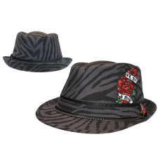 Шляпа LA Ink Roses Fedora Hat