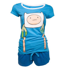 Футболка и шорты Adventure Time Finn Female Shortama L