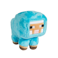 Мягкая игрушка Minecraft Small Baby Sheep blue 18см