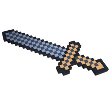 Меч Коричневый пиксельный Майнкрафт (Minecraft) 8Бит серия 2 45см