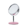 Зеркало косметическое на подставке Кошечка игривая розовое
