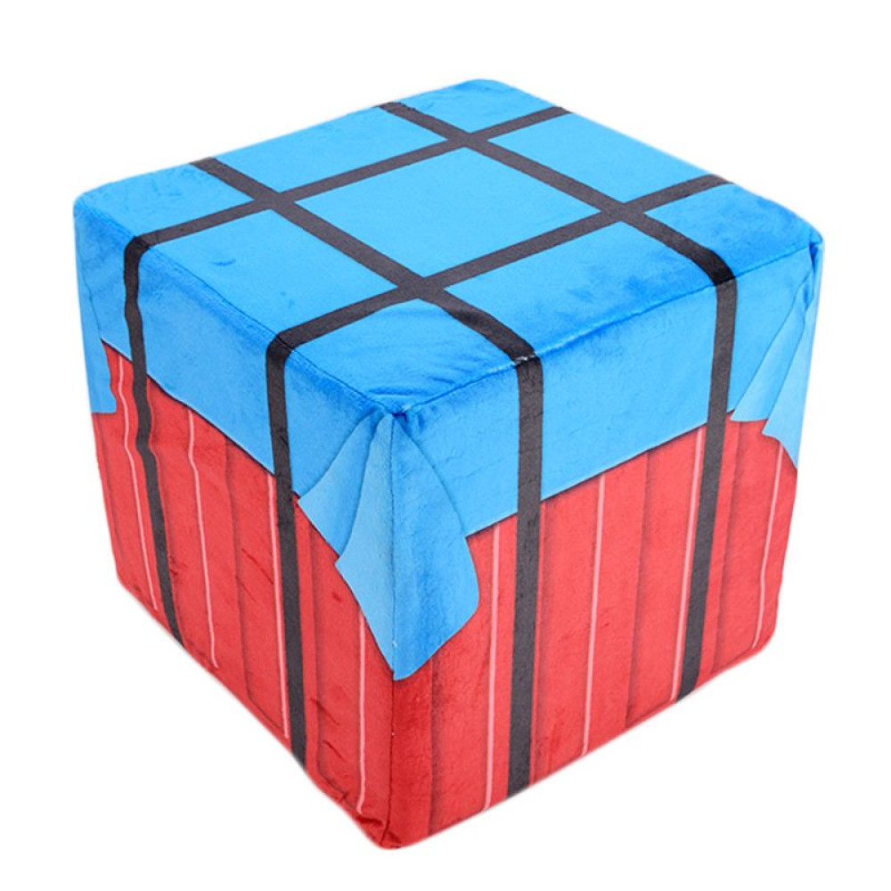 Мягкая игрушка куб PUBG Loot box 20см