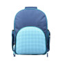 Рюкзак пиксельный на роликах WY-A024 Super Class Rolling Backpack Темно-синий