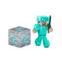Фигурка Minecraft Diamond Steve пластик пластик 8см