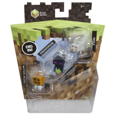 Набор фигурок Minecraft mini-figures Enderman set 1 серия пластик