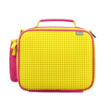 Ланчбокс в ярких цветах WY-B015  Bright Colors Lunch Box Желтый-Розовый