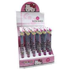 Ручка Hello Kitty гелевая чернила 3 цвета блок 36шт