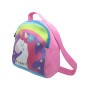 Детский рюкзак Unicorn with rainbow фиолетово-голубой