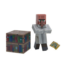Фигурка Minecraft Villager Librarian 8см