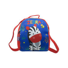 Детский рюкзак Zebra красно-синий
