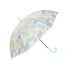 Зонт-трость Тропические Листья с 3D эффектом зеленый