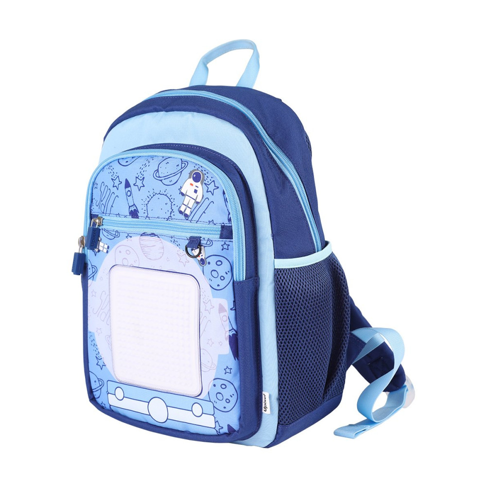 Детский рюкзак U18-015 с космонавтами синий