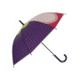 Зонт-трость Мангостин с 3D эффектом фиолетовый