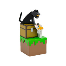 Фигурка Minecraft Adventure Figures серия 3 Cats with Chest 10см