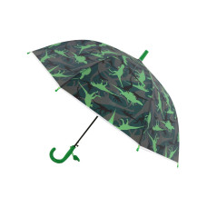 Зонт-трость Динозаврики хаки