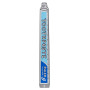Линейка металлическая Toothpaste голубая 15см