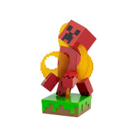 Фигурка Minecraft Adventure Figures серия 3 Creeper in Fire 10см