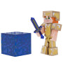 Фигурка Minecraft Alex in Gold Armor 8см