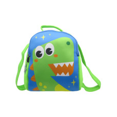 Детский рюкзак Dino зелено-синий