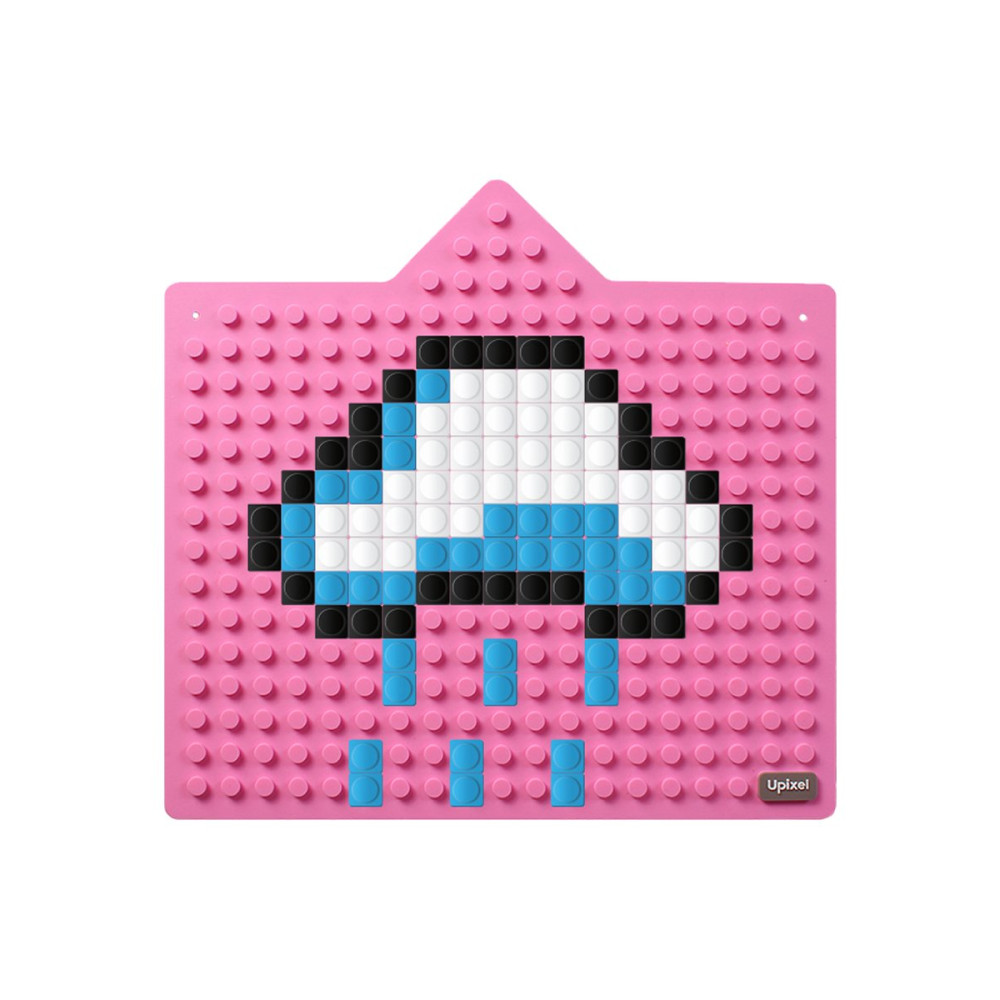 Мозаика для детей пиксельная панель Upixel Розовый