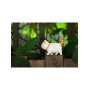 Статуэтка декоративная Котик белый с рыжим 9см