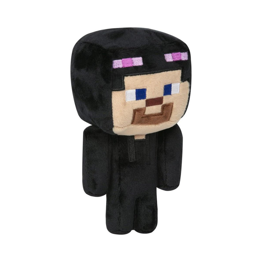 Мягкая игрушка Minecraft Happy Explorer Steve in Enderman Costume 18см