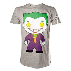 Футболка Joker Basic Character Art Grey XL