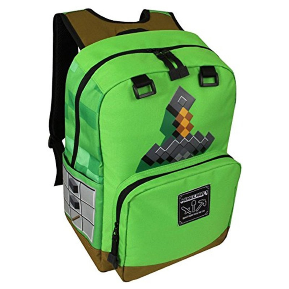 Рюкзак Minecraft Sword Adventure зеленый