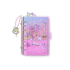 Планер My Diary Rainbow со сменными блоками в розовой обложке формат А6