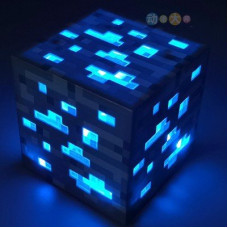 Светильник Minecraft Блок Алмазной Руды