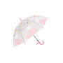 Зонт-трость Кит розовый