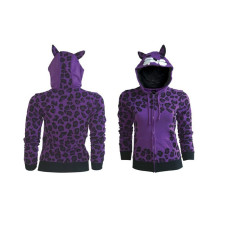 Толстовка Freak and Friends Leopard print hoodie с капюшоном M