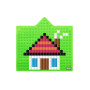Мозаика для детей пиксельная панель Upixel Зеленый